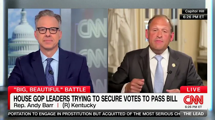 Rep. Barr Educates CNN: OBBB is Largest Spending Cut Bill in History