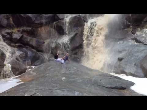 شلالات جبل هتمان محافظة بارق