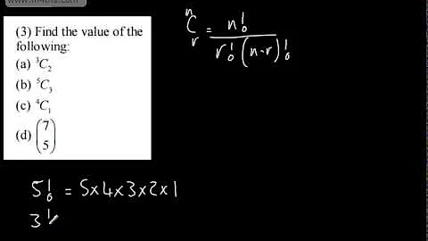 Core 2 - Binomial Expansion 2 -  nCr Method   Positive Integer Powers