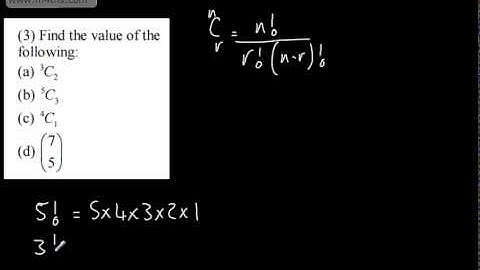 Core 2 - Binomial Expansion 2 -  nCr Method   Positive Integer Powers