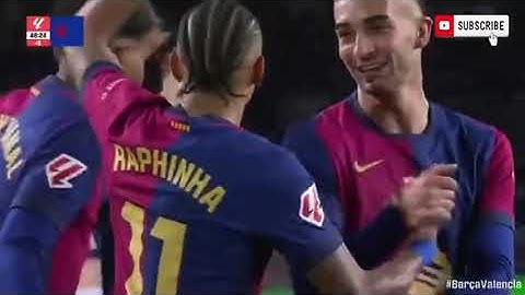 FC Barcelona vs Valencia .  Match highlights (7-1)