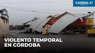 Una "cola de tornado" azotó el pueblo de Ordóñez | Cadena 3 Argentina