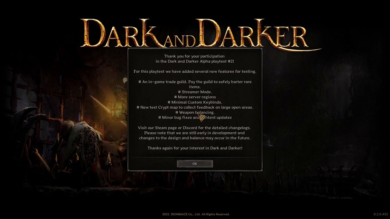 Dark and Darker's Third Alpha Playtest Starts This December — Too
