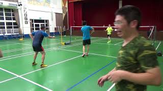 20171113吉光羽球MD笨鳥+FengYu Lin VS Lam Geo+OO