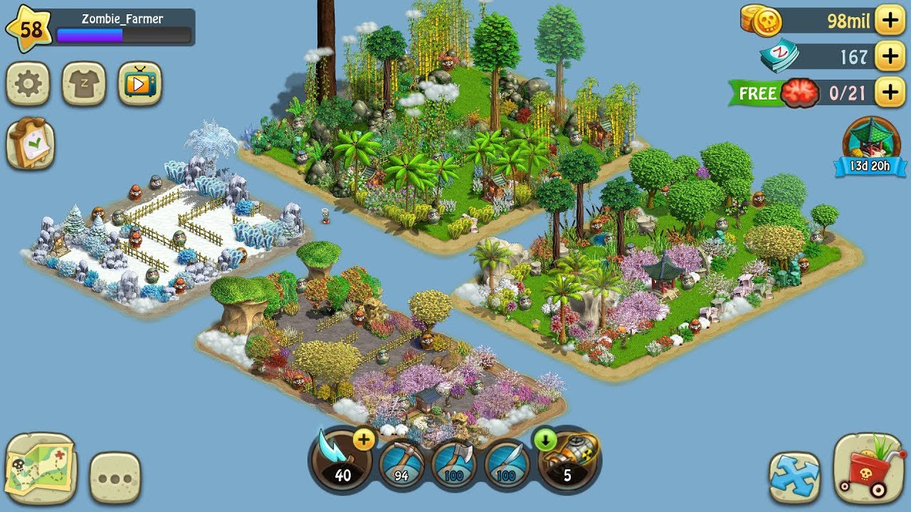 Zombie Castaways Tea Island ( Чайный Остров YouTube