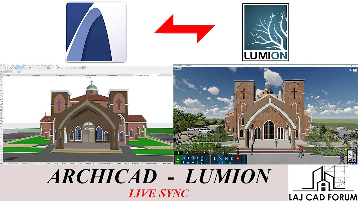 ARCHICAD TO LUMION LIVESYNC (ST. JOHNS MASOOLI C.O.U  _ GAYAZA - UGANDA)