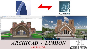 ARCHICAD TO LUMION LIVESYNC (ST. JOHNS MASOOLI C.O.U  _ GAYAZA - UGANDA)