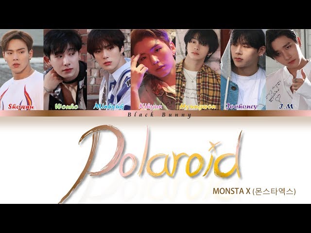 MONSTA X (몬스타엑스) - Polaroid (Color Coded Lyrics Kan/Rom/Eng