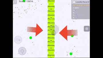 Agar.io mobile epic line split and last man standing