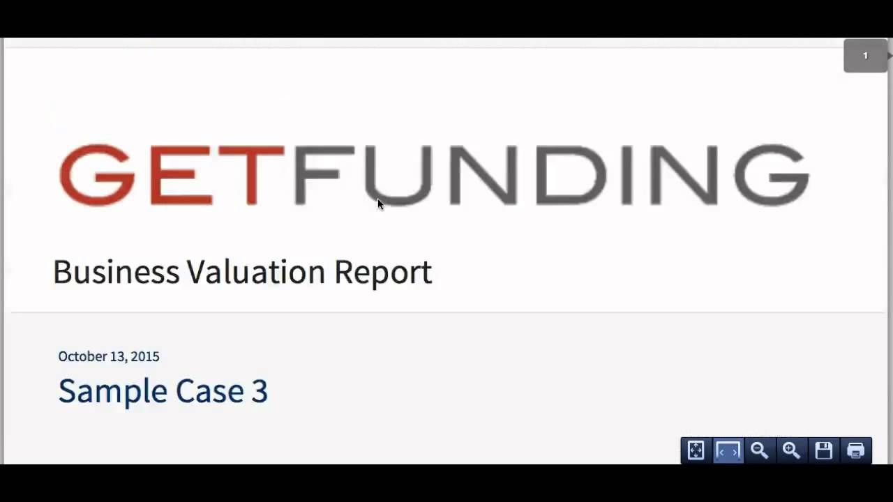 Business Valuation Software Demonstration - YouTube