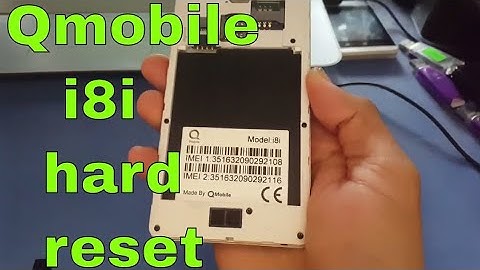 How To Hard Reset Qmobile i8i | Factory Reset Qmobile i8i | Unlock Pin pattern password Qmobile i8i
