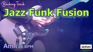 Jazz Funk Fusion 　JAZZ FUNK SOUL／Backing Track (Am 122 BPM)