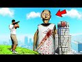 Granny attacked  destroyed los santos in gta 5