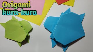 Cara membuat origami kura-kura || Origami turtle