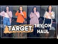 FALL/WINTER TARGET TRY ON HAUL! | BOOTS, SWEATERS, & CARDIGANS | TALL & PLUS | TheHeartsandCake90