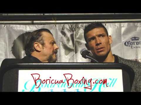 SERGIO MARTINEZ vs WILLIAMS Locker Room Exclusive & Post Fight Press Conference