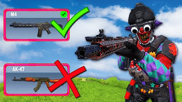 THIS CUSTOM M4 is BETTER THAN AK47!! | CALL OF DUTY MOBILE | SOLO VS SQUADS