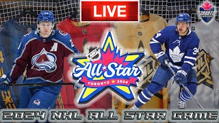 NHL All Star Game 2024 LIVE Stream Game Audio  | 2024 NHL Toronto LIVE Stream Gamecast & Chat