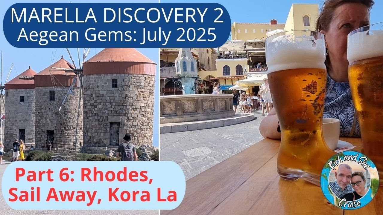 We explore The Old Town in Rhodes, on our Marella Discovery 2 Aegean Gems Cruise. July 2025