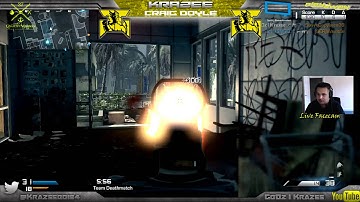 GoDz I Krazee Livestream Call of Duty Ghosts Testing Full HD Quality