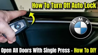 Doors Auto Lock When Drving - How To Change Door Lock / Unlock Settings - Easy DIY