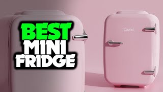 Mini Fridge, Potiry 6 Liter AC/DC Portable Thermoelectric Cooler and Warmer  Mini Fridge for Bedroom 