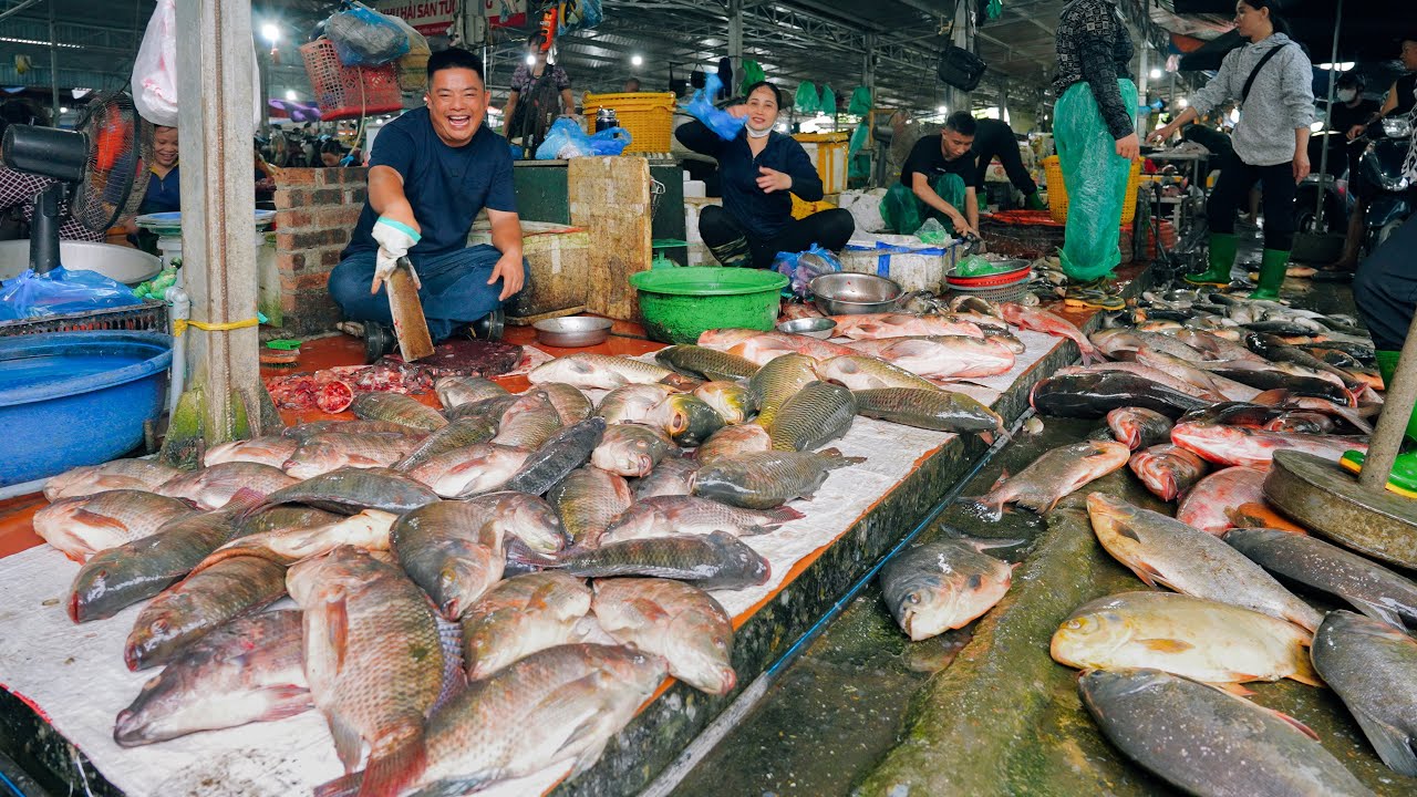 SAPA TV | KHÁM PHÁ CHỢ ĐẦU MỐI BẾN ĐÒ YÊN BÁI NGẬP TRÀN NÔNG SẢN VÀ CÁ SÔNG TƯƠI
