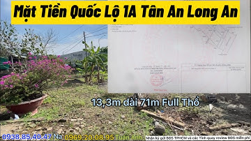 Đã Bán nhà Long An –Mặt Tiền Quốc Lộ 1A Tân An – bán nhà TP.HCM