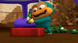 Alien Monkeys Vs The Roach Fun Space Cartoon Wow Club