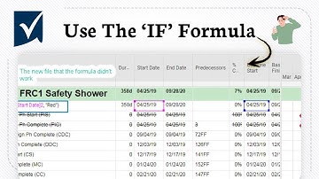 How to use the if formula in Smartsheet (Quick Formula Tip)