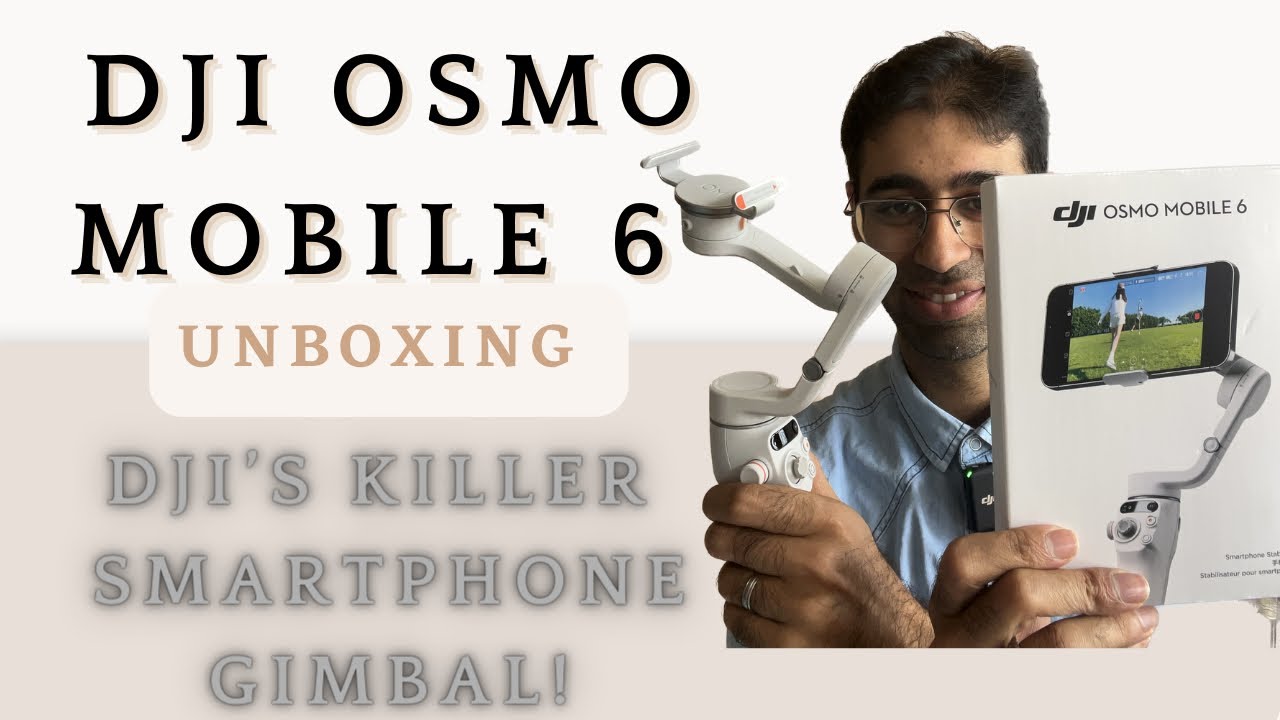 DJI Osmo Mobile 6 - Stabilisateur smartphone