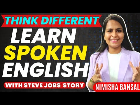 Learn Spoken English | Motivational Story of Steve Jobs | Nimisha Bansal