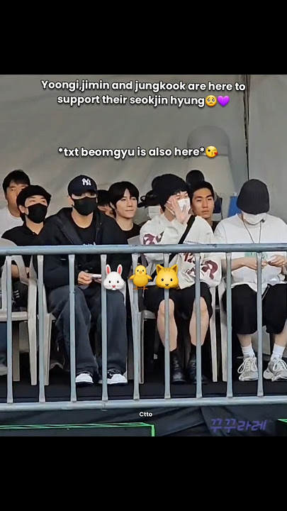Yoongi,Jimin,Jungkook Together At Seokjin's Concert Today🫂💜jin tourD2#RUNSEOKJIN_epTOUR_GOYANG#bts