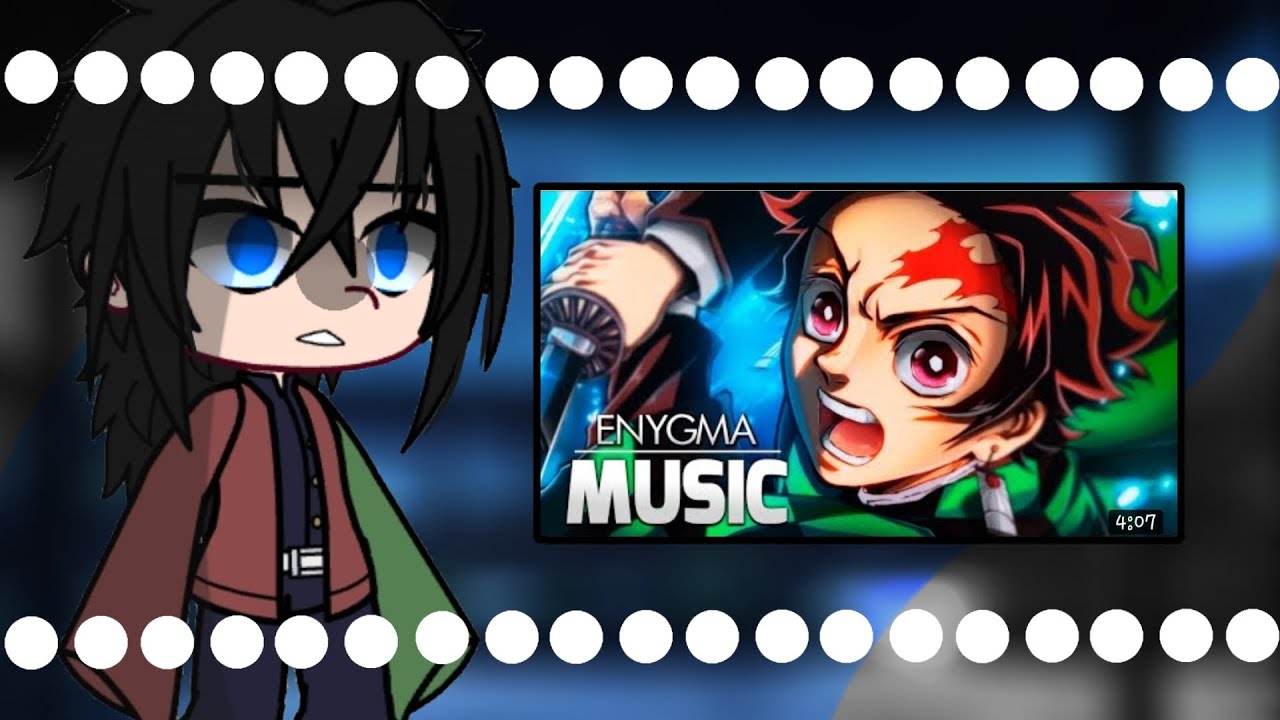 |🌊Alguns Hashiras(Início) Reagindo Ao Rap Do Tanjiro🌊|•GC•|@Enygma_Music |1/2|