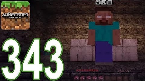 Minecraft: PE - Gameplay Walkthrough Part 343 - Herobrine Haunting (iOS,Android)