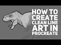 How to Create Clean Line Art in Procreate