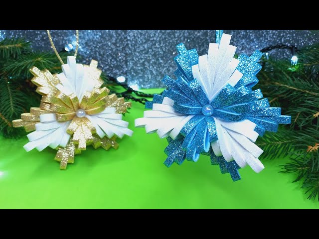 Christmas Tree Decorations 🎄 Snowflakes Stars ❄️ DIY Christmas