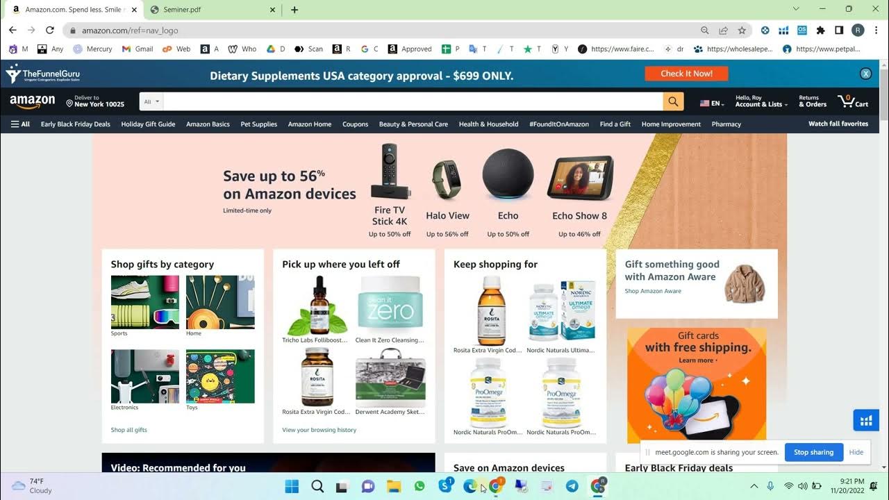 Amazon FBA Course Free Class 20112022 YouTube