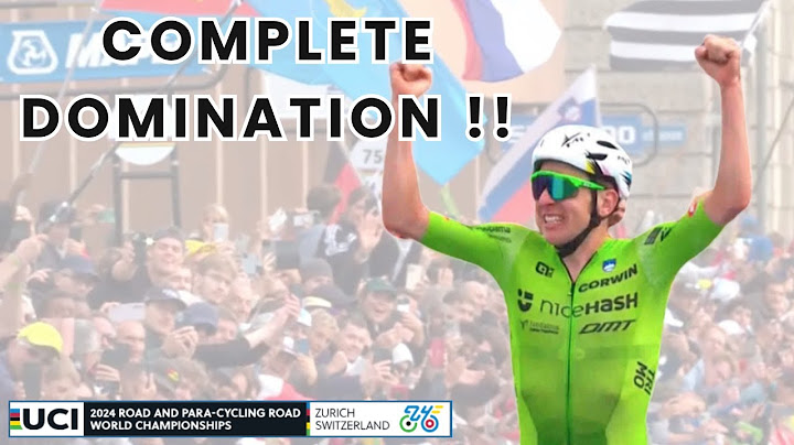 Men's Road Race World Championships 2024 🚲 | UCI  - Complete  Cycling DOMINATION !
