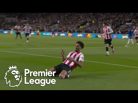 Kevin Schade slots home Brentford's opener against Chelsea | Premier League | NBC Sports