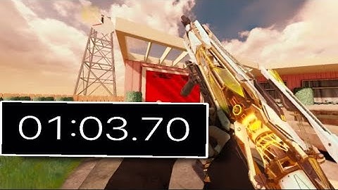 Fastest Nuke in Ranked Warm up (Personal Record)