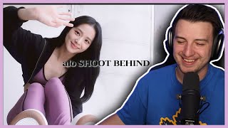 JISOO [Making] alo SHOOT BEHIND REACTION!