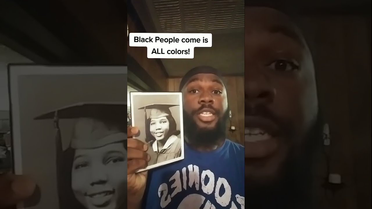 Black People Come In ALL Complexions Fyp Foryou