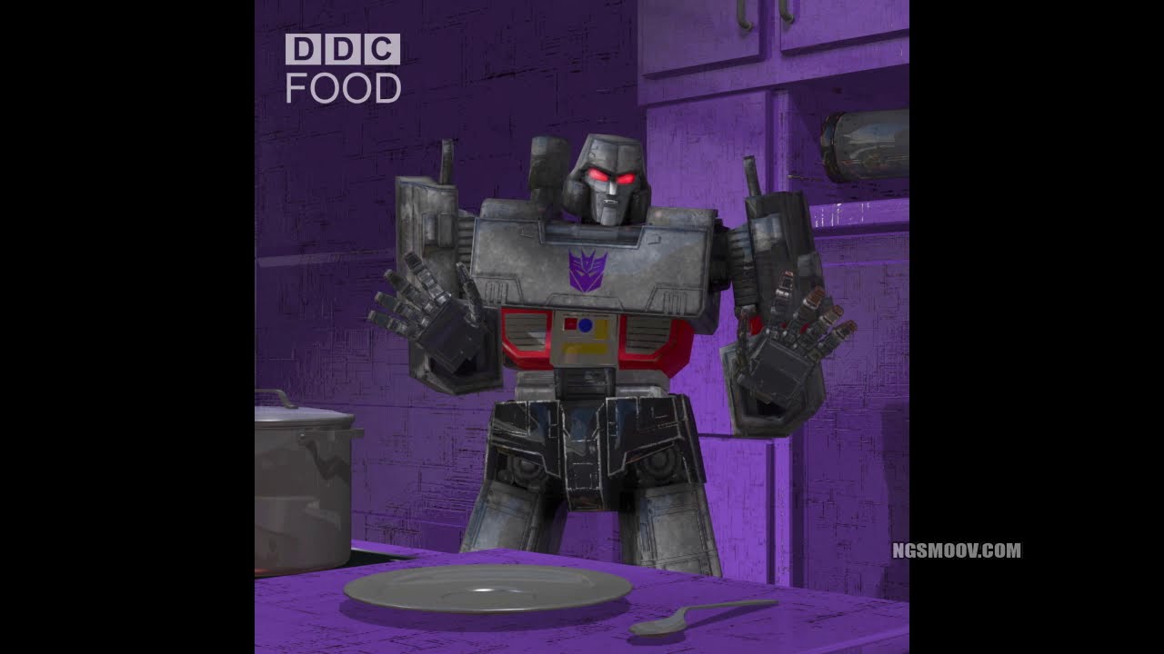 Cooking with Megatron - Egg Fried Rice? No. ENERGON FRIED FUSES!