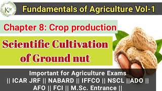 Scientific cultivation of Ground nut | Crop Production | Fundamentals of Agriculture Vo-1 screenshot 4