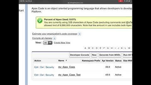 How to write test class in salesforce - 8 minutes