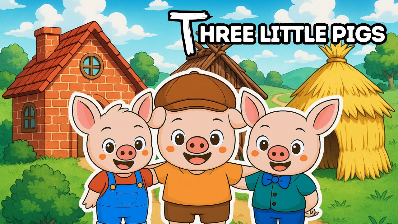 The Three Little Pigs | Bedtime Stories for Kids | Enchantales - YouTube