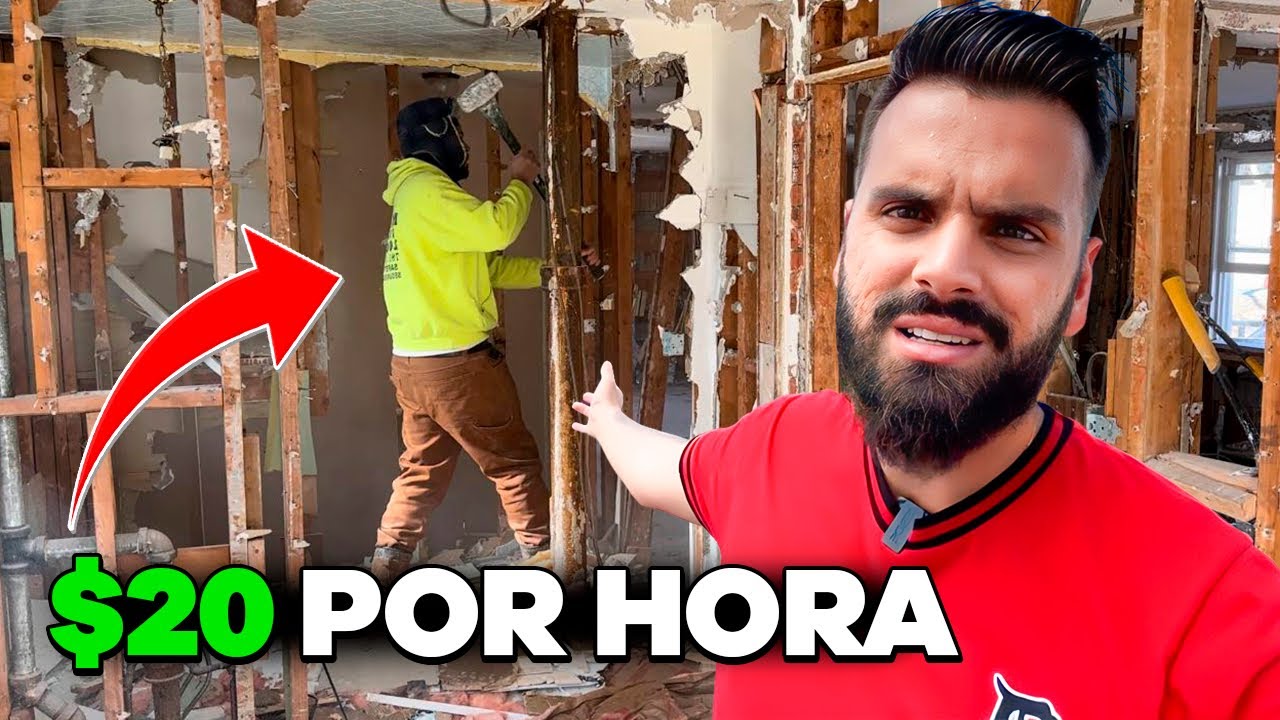 VAGAS NA DEMOLIÇÃO NOS EUA (NINGUÉM QUER TRABALHAR)