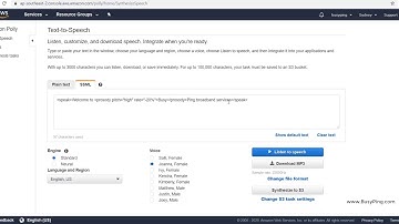 Amazon Connect Tutorials | Part 15 | Amazon Polly and SSML