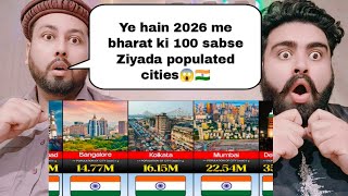 Top 100 Biggest Cities in India by Population 2026 📊🇮🇳